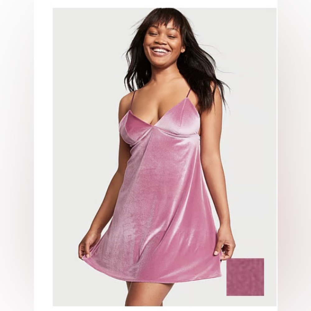Victoria Secret Velvet Sleep Dress
